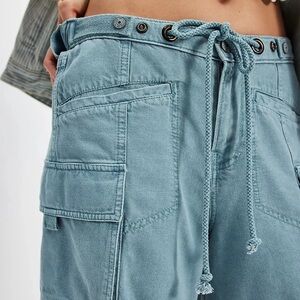 NWOT Free People Frankie Washed Shorts